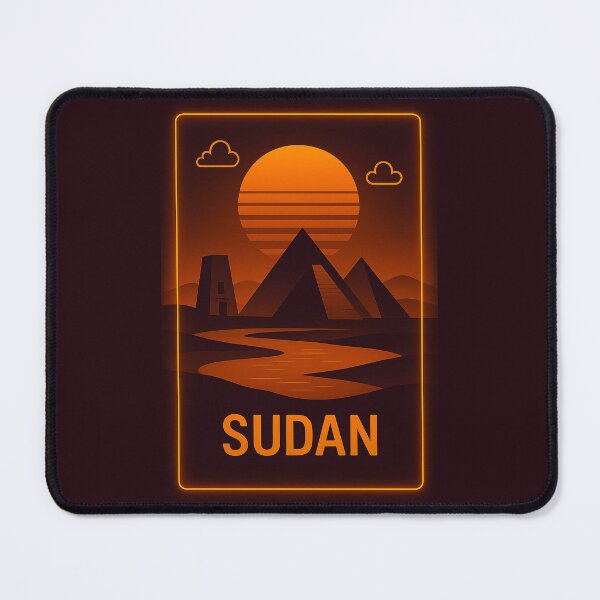 Item preview, Sudan Neon Travel designed and sold by Thistle-TShop.