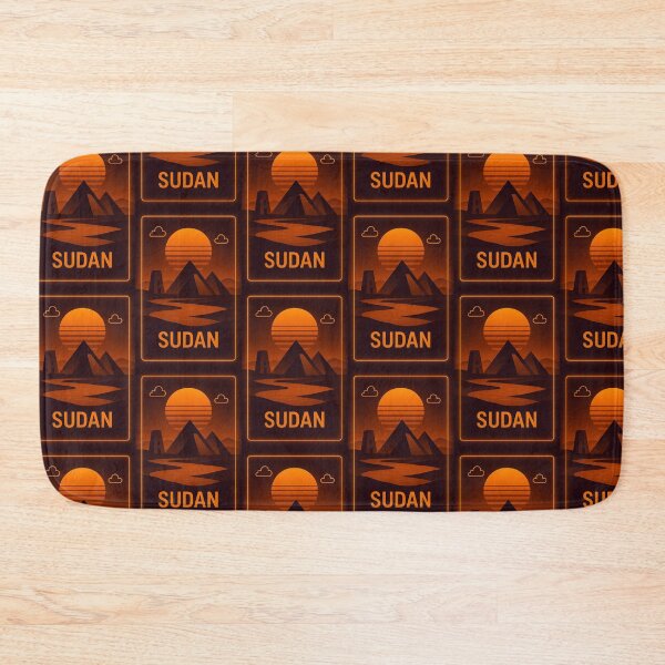 Item preview, Sudan Neon Travel designed and sold by Thistle-TShop.