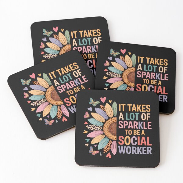 Item preview, Social Worker Flower Motivational designed and sold by diogadisecve.