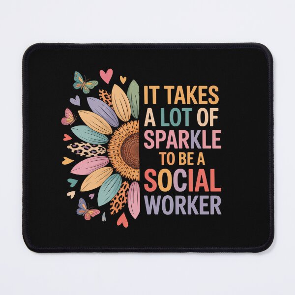 Item preview, Social Worker Flower Motivational designed and sold by diogadisecve.