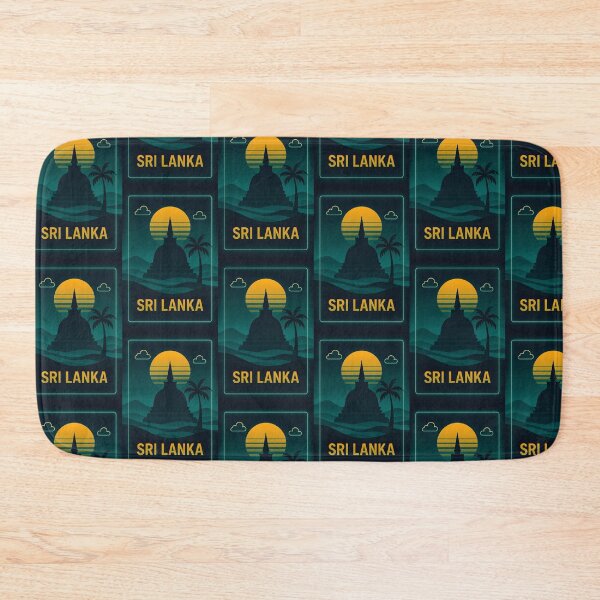 Item preview, Sri Lanka Neon Travel designed and sold by Thistle-TShop.