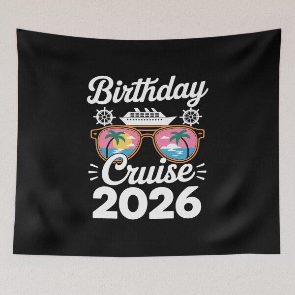 Item preview, Birthday Cruise Trip 2026 Vacation Matching Family Group designed and sold by repconomArt.