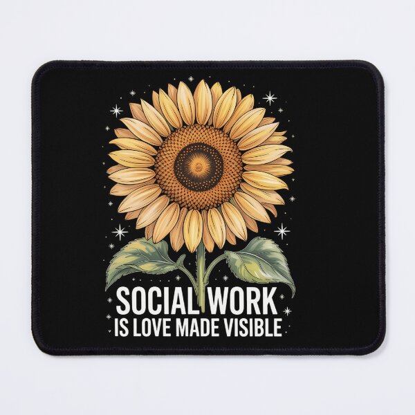 Item preview, Social Worker Month Social Work Flower designed and sold by diogadisecve.