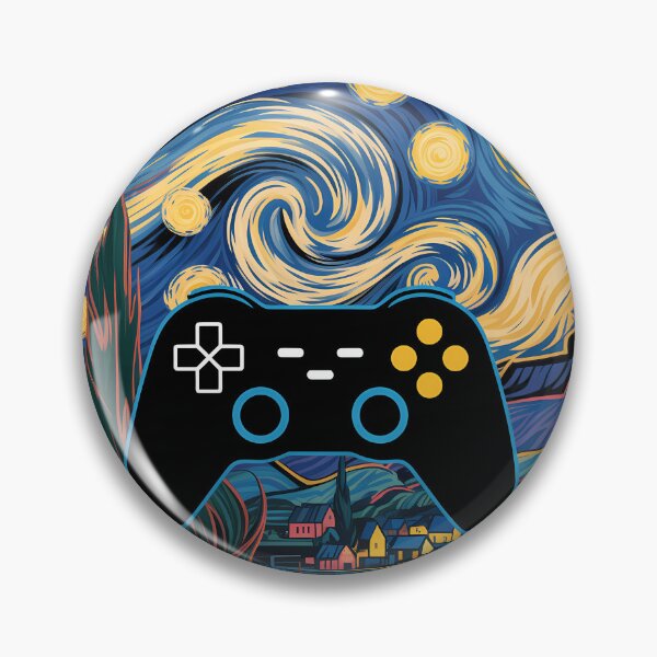 Item preview, Starry Night Gamer Controller Gaming designed and sold by diogadisecve.