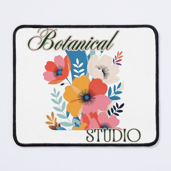 Item preview, Botanical Studio Vintage Floral Art - Retro Garden Print designed and sold by Soluna Studio.