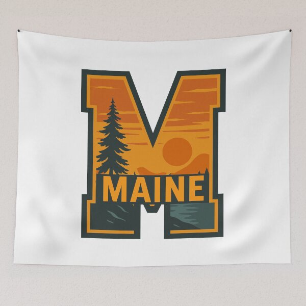 Item preview, Maine city art designed and sold by Rongsokanku.