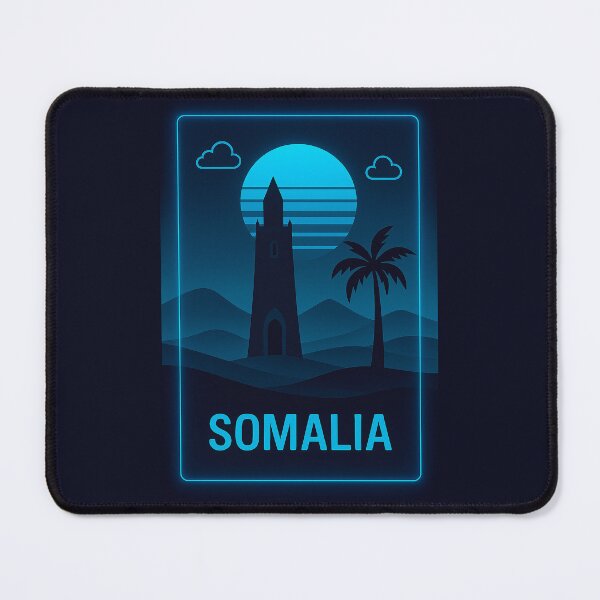 Item preview, Somalia Neon Travel designed and sold by Thistle-TShop.