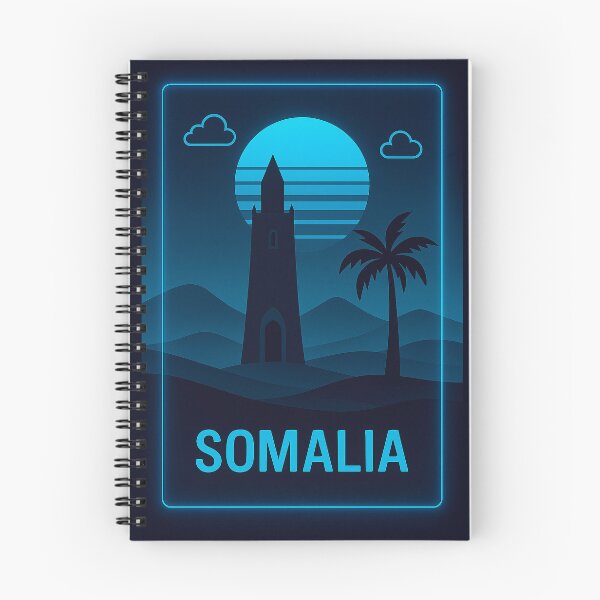 Item preview, Somalia Neon Travel designed and sold by Thistle-TShop.