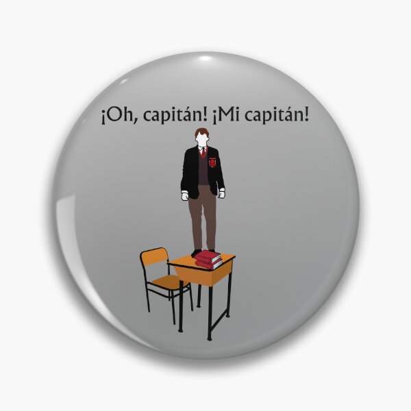 Artikelvorschau, ¡Oh, Kapitän! ¡Mein Kapitän! (Spanische Version) entworfen und verkauft von Freakture-shop.