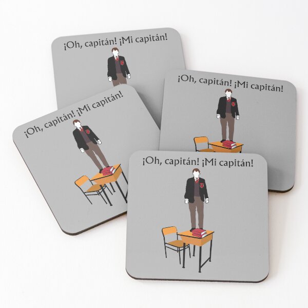 Item preview, ¡Oh, capitán! ¡Mi capitán! (Spanish Version) designed and sold by Freakture-shop.