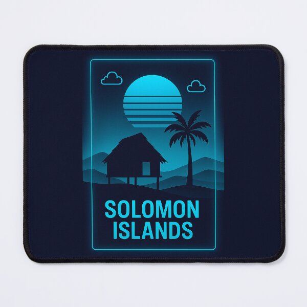Item preview, Solomon Islands Neon Travel designed and sold by Thistle-TShop.