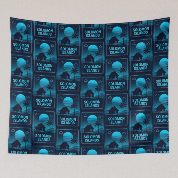Item preview, Solomon Islands Neon Travel designed and sold by Thistle-TShop.