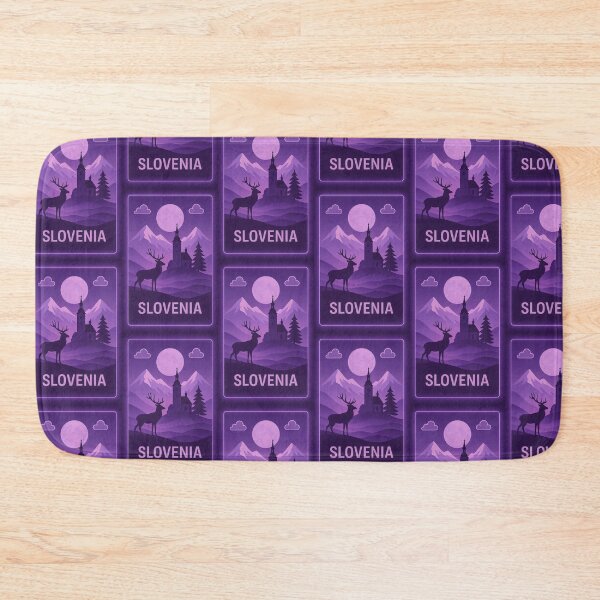Item preview, Slovenia Neon Travel designed and sold by Thistle-TShop.