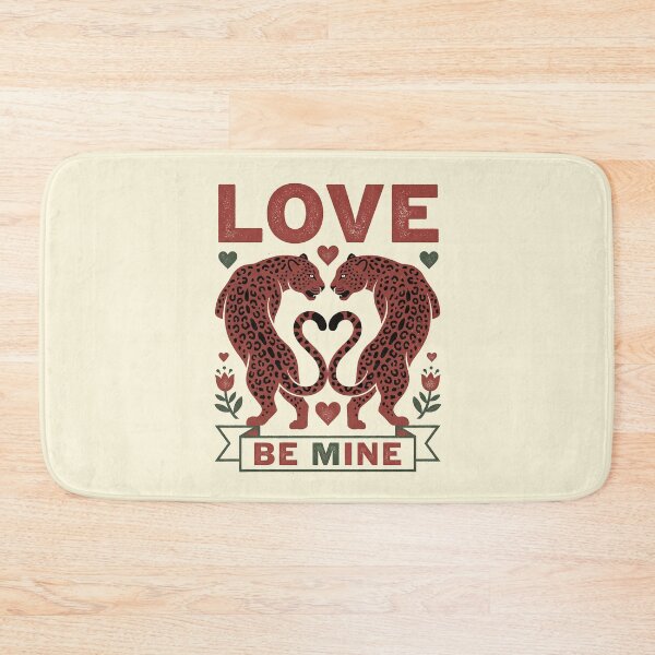 Item preview, Love Be Mine Vintage Red Leopard Heart designed and sold by zzz888.
