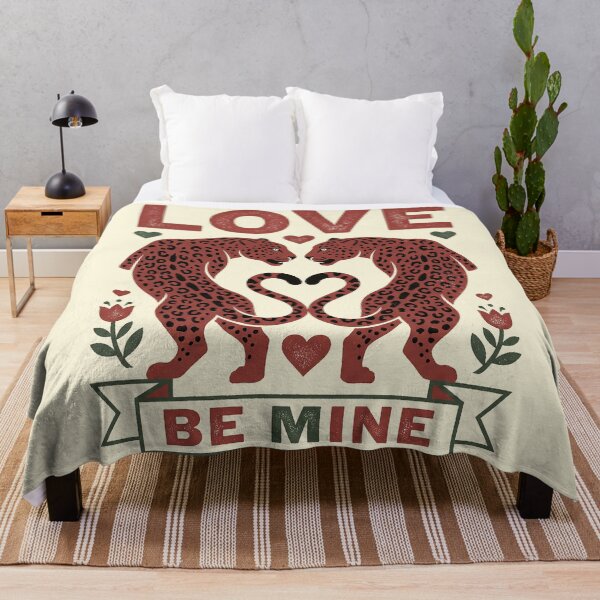 Item preview, Love Be Mine Vintage Red Leopard Heart designed and sold by zzz888.