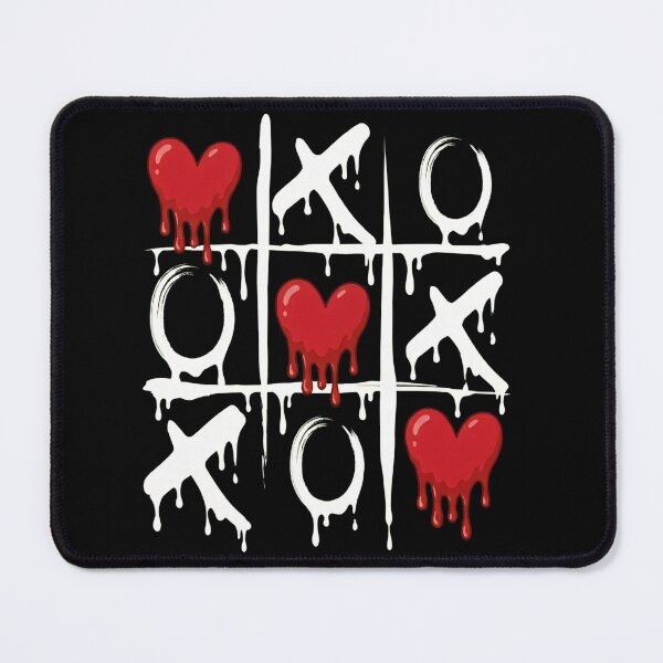 Item preview, Dripping Heart XO Tic Tac Toe Design designed and sold by LashondaGreen89.