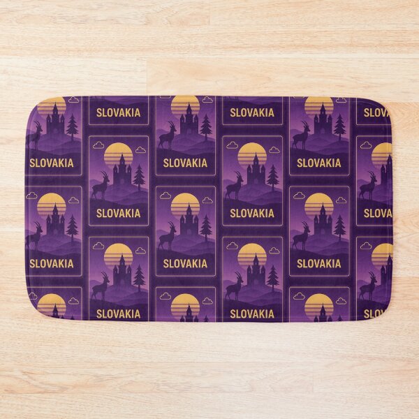 Item preview, Slovakia Neon Travel designed and sold by Thistle-TShop.