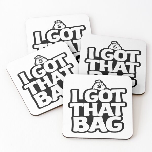 Item preview, I Got That Bag – Hustle Money Quote Typography Design designed and sold by Sushikidsntod.