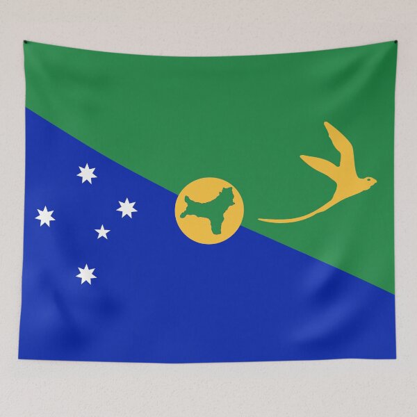 Item preview, Christmas Island flag designed and sold by rheyes.