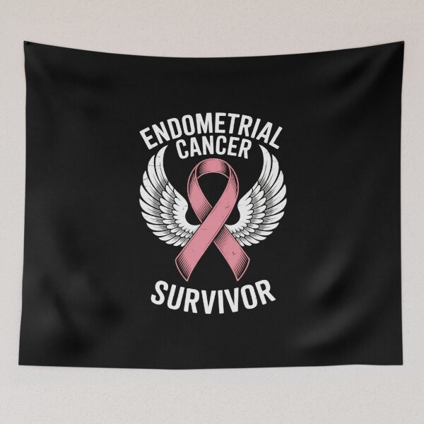 Item preview, Endometrial Cancer Awareness Survivor Peach Ribbon Month designed and sold by FaithAbbott.