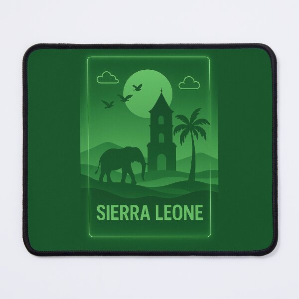 Item preview, Sierra Leone Neon Travel designed and sold by Thistle-TShop.