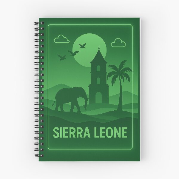 Artikelvorschau, Sierra Leone Neon Travel entworfen und verkauft von Thistle-TShop.