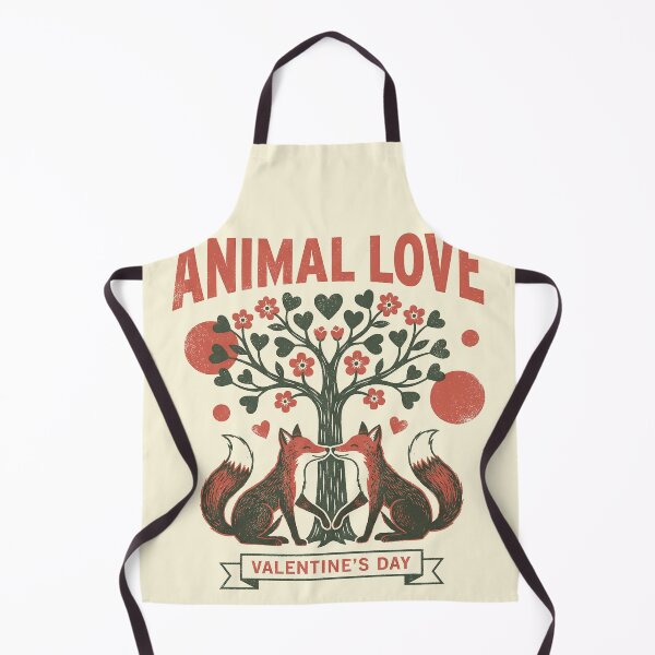 Item preview, Vintage Folk Art Fox Love Tree designed and sold by zzz888.