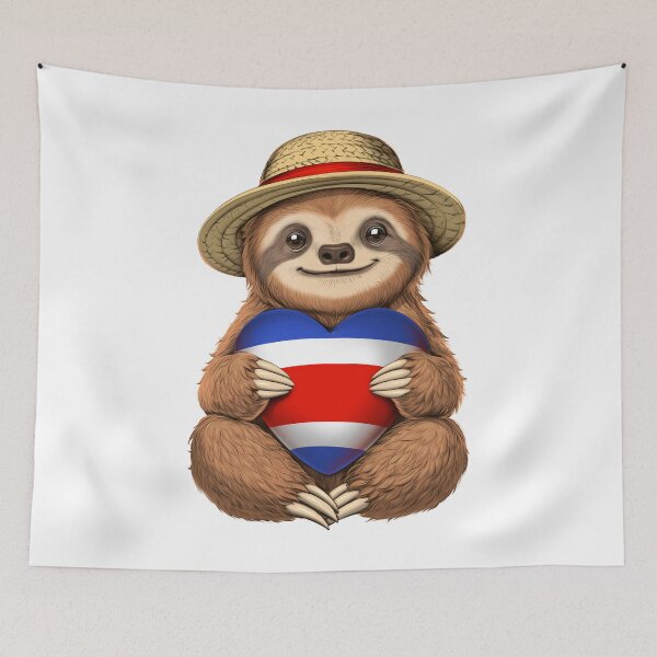 Item preview, Costa Rican Sloth designed and sold by underheaven.