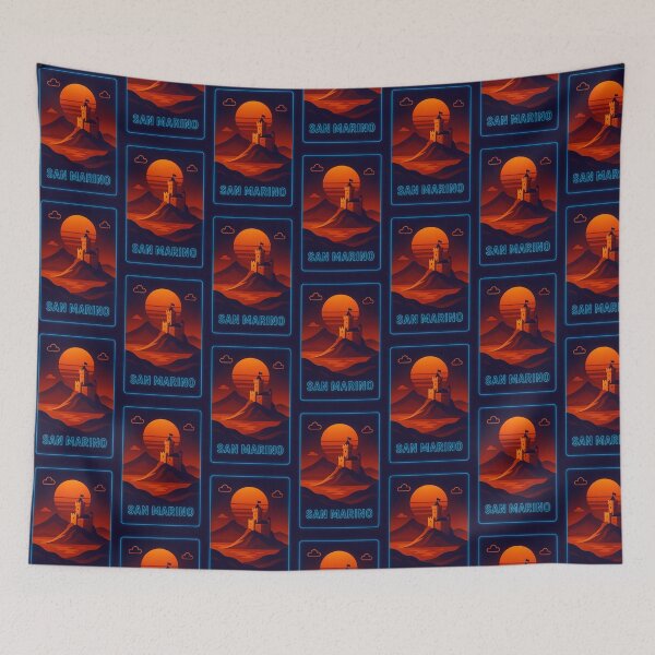 Item preview, San Marino Neon Travel designed and sold by Thistle-TShop.