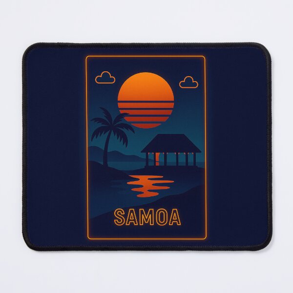 Item preview, Samoa Neon Travel designed and sold by Thistle-TShop.