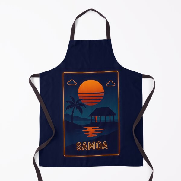 Item preview, Viajes de neón a Samoa designed and sold by Thistle-TShop.
