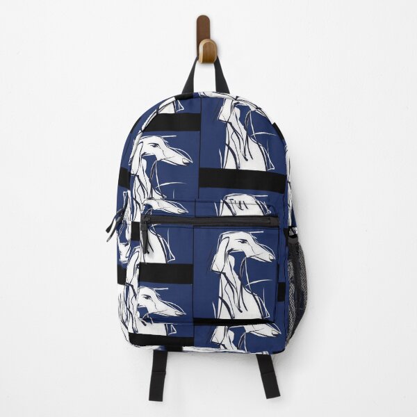 Item preview, Borzoi Blue Abstract designed and sold by tlviyckyudi22.
