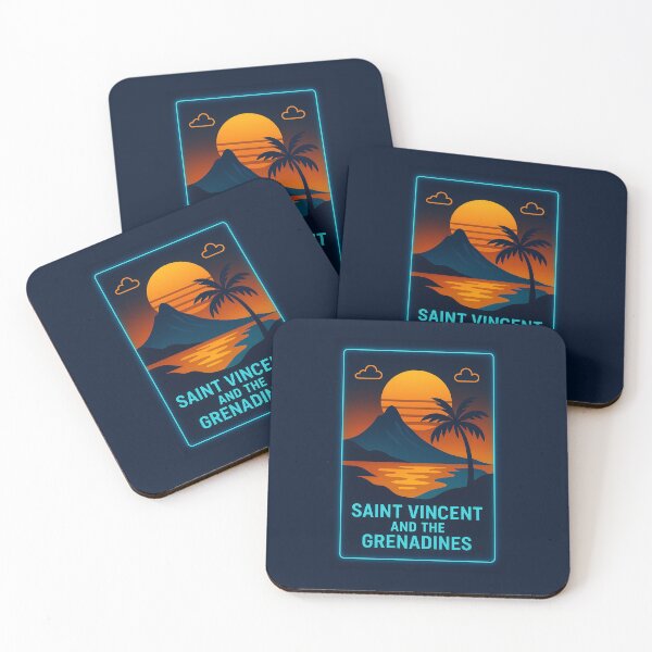 Item preview, Saint Vincent and the Grenadines Neon Travel designed and sold by Thistle-TShop.