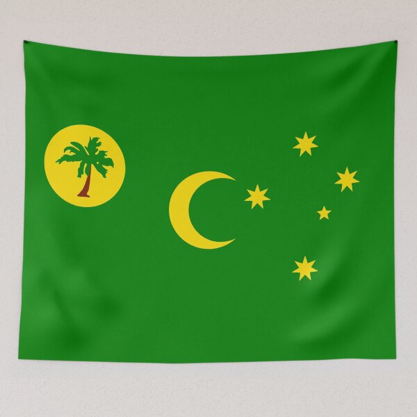 Item preview, Cocos Keeling Islands flag designed and sold by rheyes.
