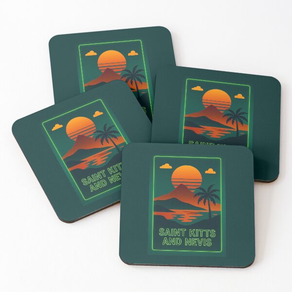 Item preview, Saint Kitts and Nevis Neon Travel designed and sold by Thistle-TShop.