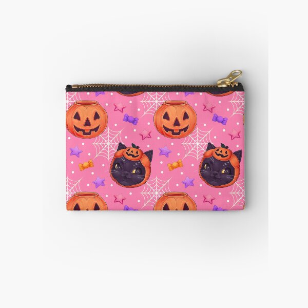Item preview, Witchy Kitschy Kitties - Pink designed and sold by Peachtreebones Illustration.