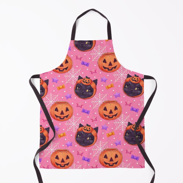 Item preview, Witchy Kitschy Kitties - Pink designed and sold by Peachtreebones Illustration.