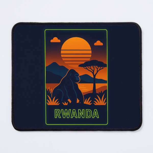 Item preview, Rwanda Neon Travel designed and sold by Thistle-TShop.