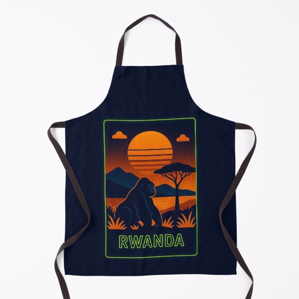 Item preview, Rwanda Neon Travel designed and sold by Thistle-TShop.