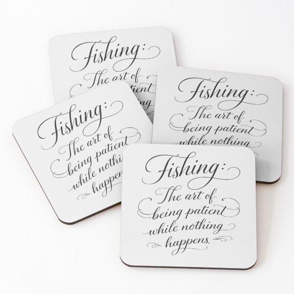 Item preview, Fishing The Art of Patient Waiting designed and sold by EimSol.