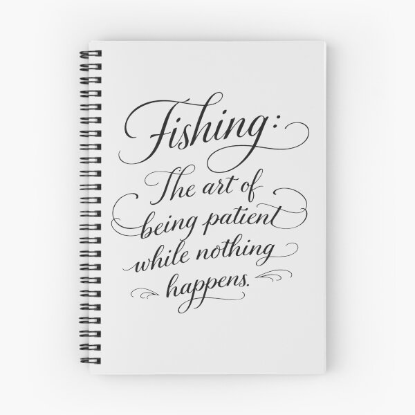 Item preview, Fishing The Art of Patient Waiting designed and sold by EimSol.