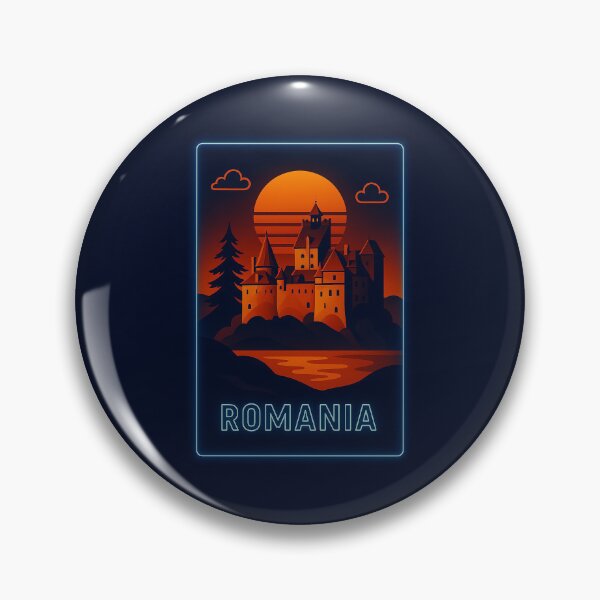 Item preview, Romania Neon Travel designed and sold by Thistle-TShop.