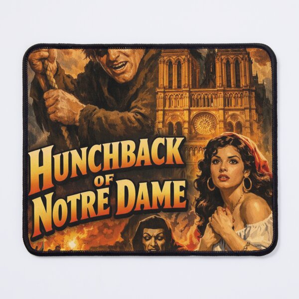 Item preview, Hunchback of Notre Dame – Epic Retro Movie Poster designed and sold by Mauswohn.