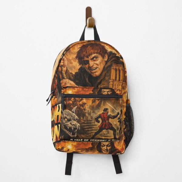 Item preview, Hunchback of Notre Dame – Epic Retro Movie Poster designed and sold by Mauswohn.