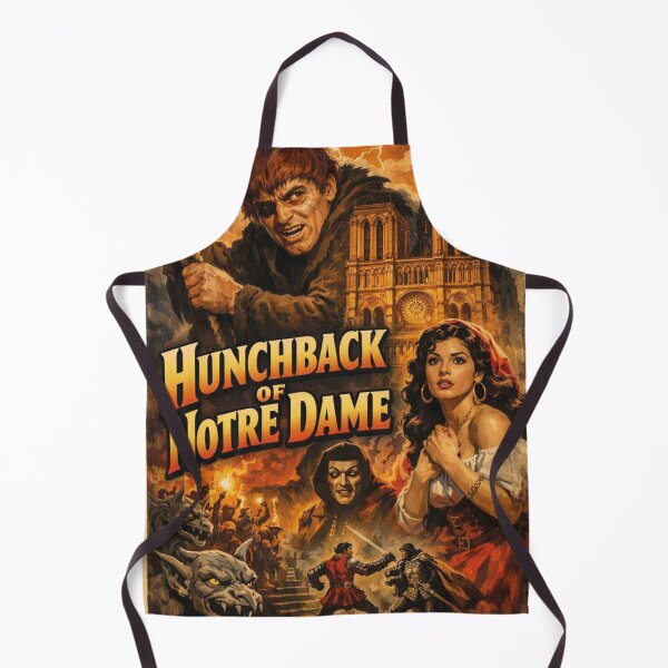 Item preview, Hunchback of Notre Dame – Epic Retro Movie Poster designed and sold by Mauswohn.