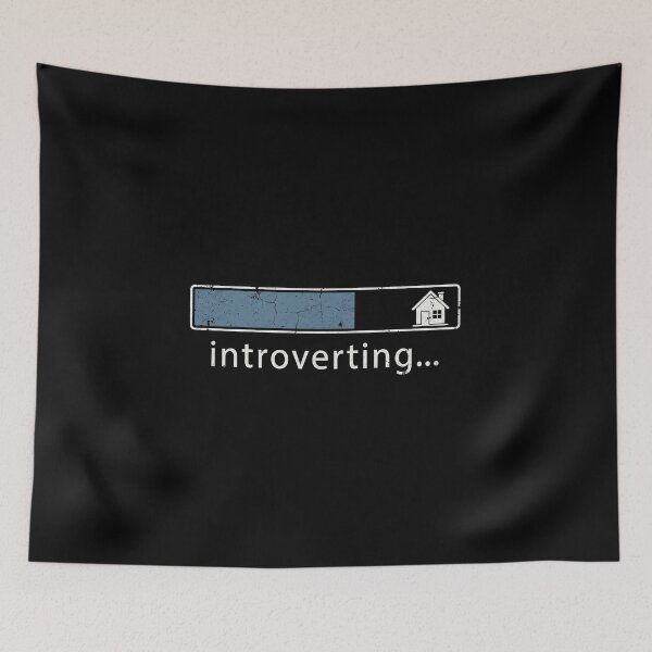 Item preview, Introverting Loading Bar T-Shirt - Funny Homebody Social Battery Gift designed and sold by AdyKurniawan.