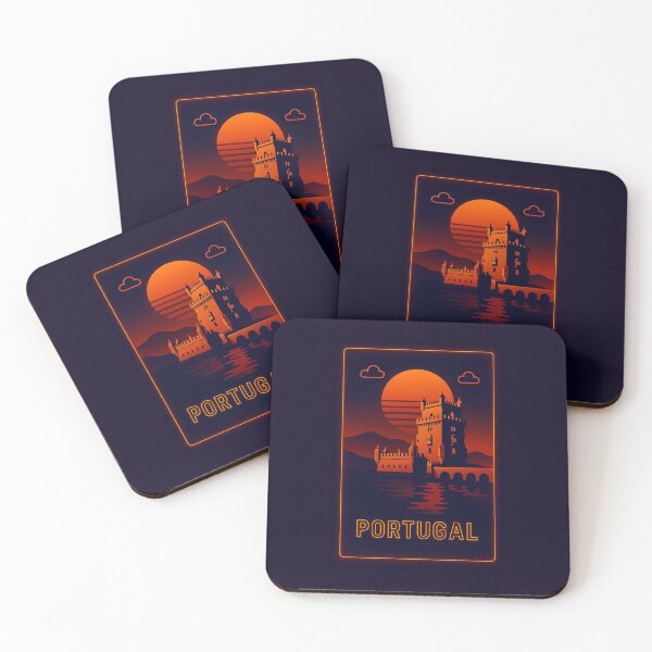 Item preview, Portugal Neon Travel designed and sold by Thistle-TShop.