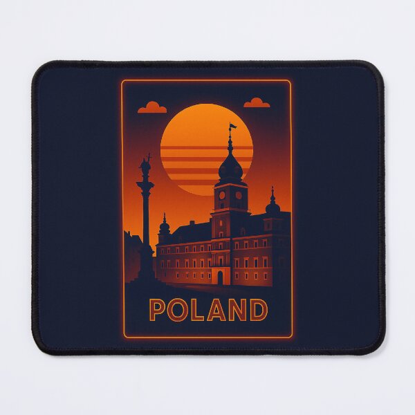Item preview, Poland Neon Travel designed and sold by Thistle-TShop.