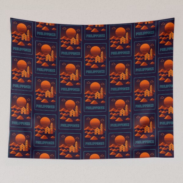 Item preview, Philippines Neon Travel designed and sold by Thistle-TShop.