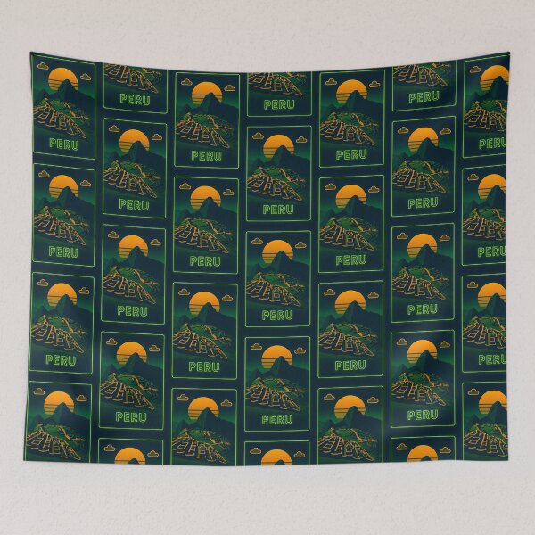 Item preview, Peru Neon Travel designed and sold by Thistle-TShop.